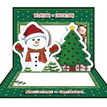 [매직북스] 크리스마스 눈사람팝업 카드만들기