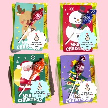 [매직북스] 크리스마스 캔디택 양말 간식 선물세트(라벨무료) PK